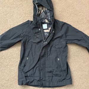 Zara Black Jacket with Beige Lining